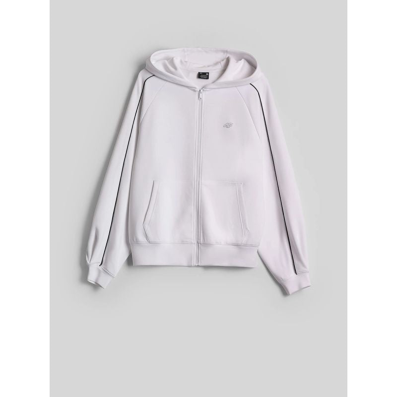 Women's regular hooded sweatshirt 4F 4FRSS26TSWSF2990-10S