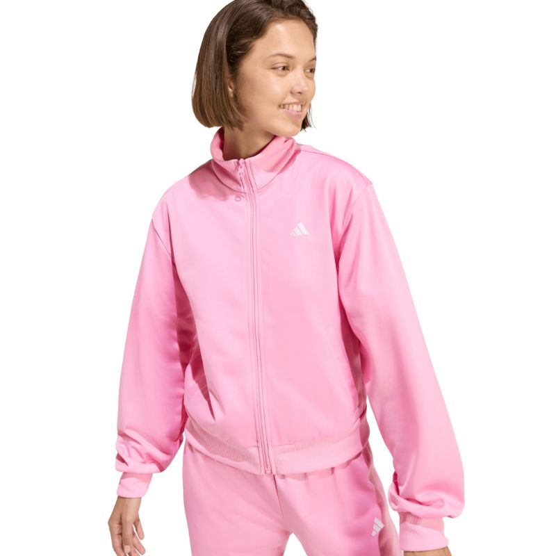 Women's adidas Essentials Feel Cozy Tracksuit Pink KB8458