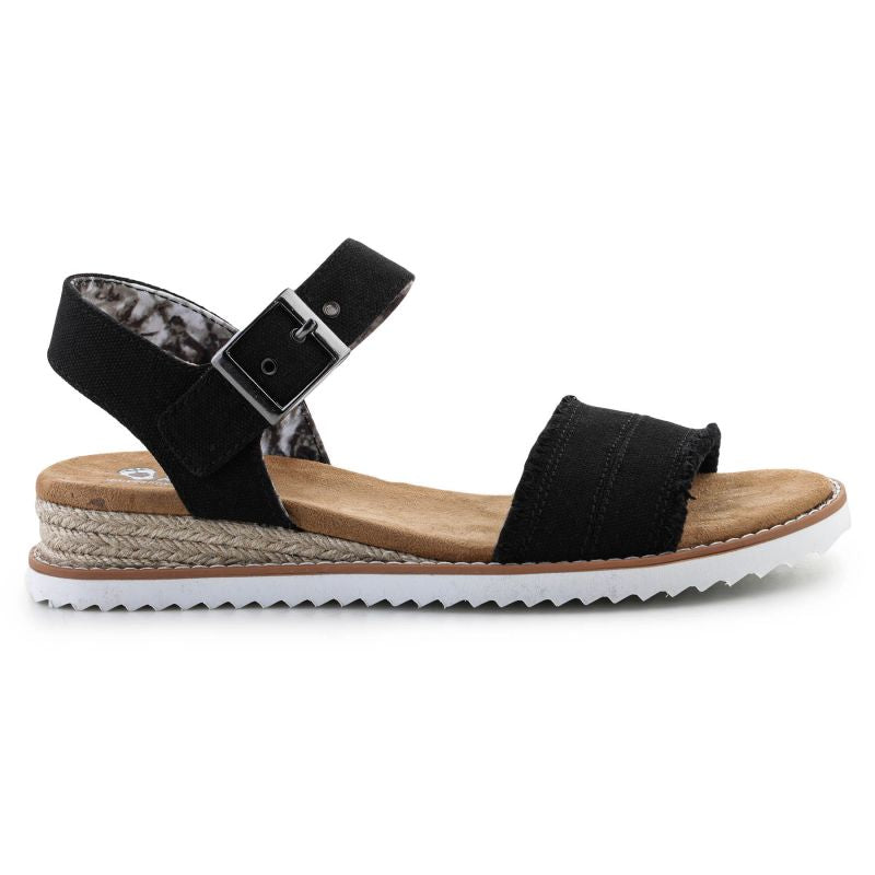 Skechers Espadrilles BOBS Adobe Princess W 113541-BLK Sandals Footwear/Lifestyle/Skechers Skechers