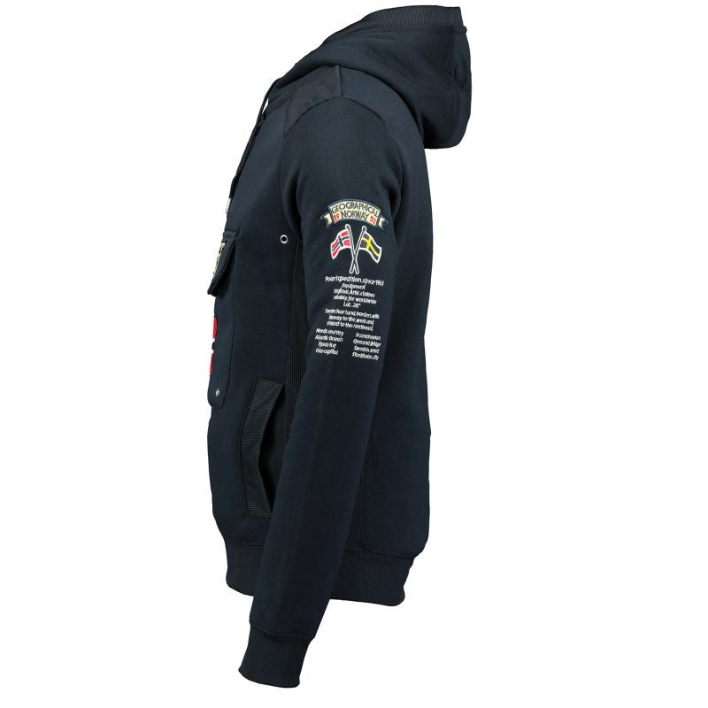 Geographical Norway Gymclass Db 054 M sweatshirt WW2489H/GN/Navy Clothing/Outdoor/Geographical Norway Your Sports Performance