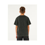 RIP CURL Eternal Shred Wash Tee-Boy Black