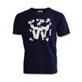 Wood Wood Ace Puzzle T-shirt Navy - 10295703-2222-7000 Odzież/Odzież na co dzień Your Sports Performance