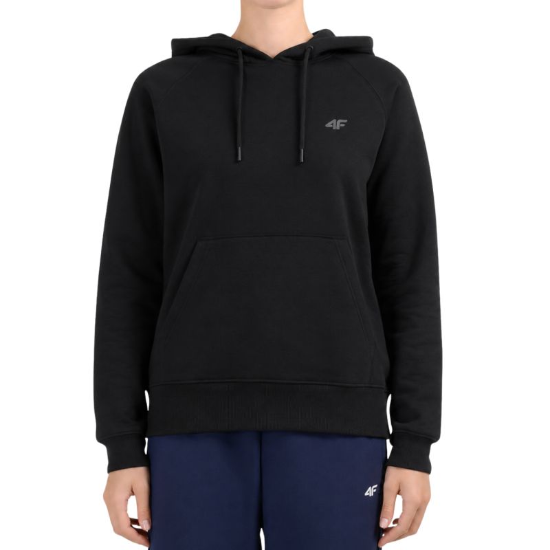 Women's sweatshirt 4F F2536 deep black 4FWMM00TSWSF2536 20S