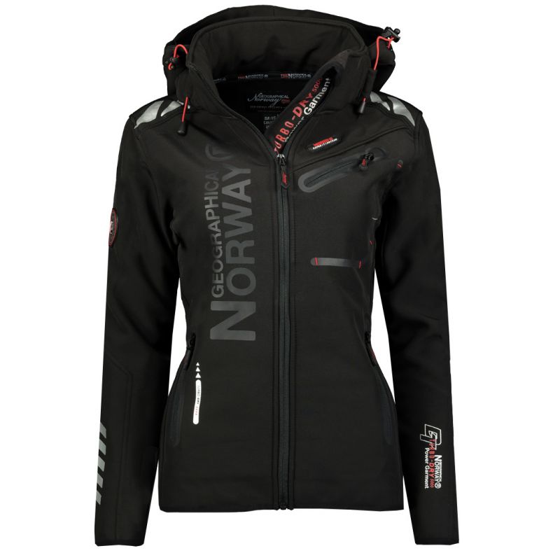 Geographical Norway Reine Women's Outdoor Jacket S-2XL LADY 068 Black (WW4717F/GN/Black / Black)