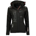 Geographical Norway Reine Women's Outdoor Jacket S-2XL LADY 068 Black (WW4717F/GN/Black / Black)