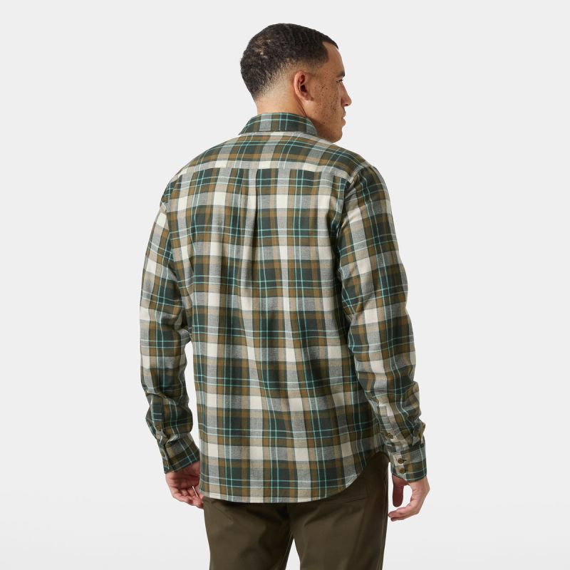 Helly Hansen flannel shirt OKKA FLANNEL LS SHIRT 62731 418 Helly Hansen