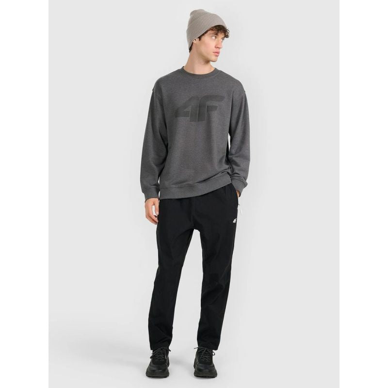Men's sweatshirt without zipper, without hood, 4F 4FRMM00TSWSM2479-23M 4f