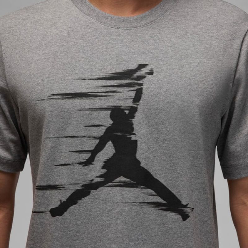 Men's Air Jordan MVP Jumpman Crew T-shirt Gray - FZ1919-091 AIR Jordan