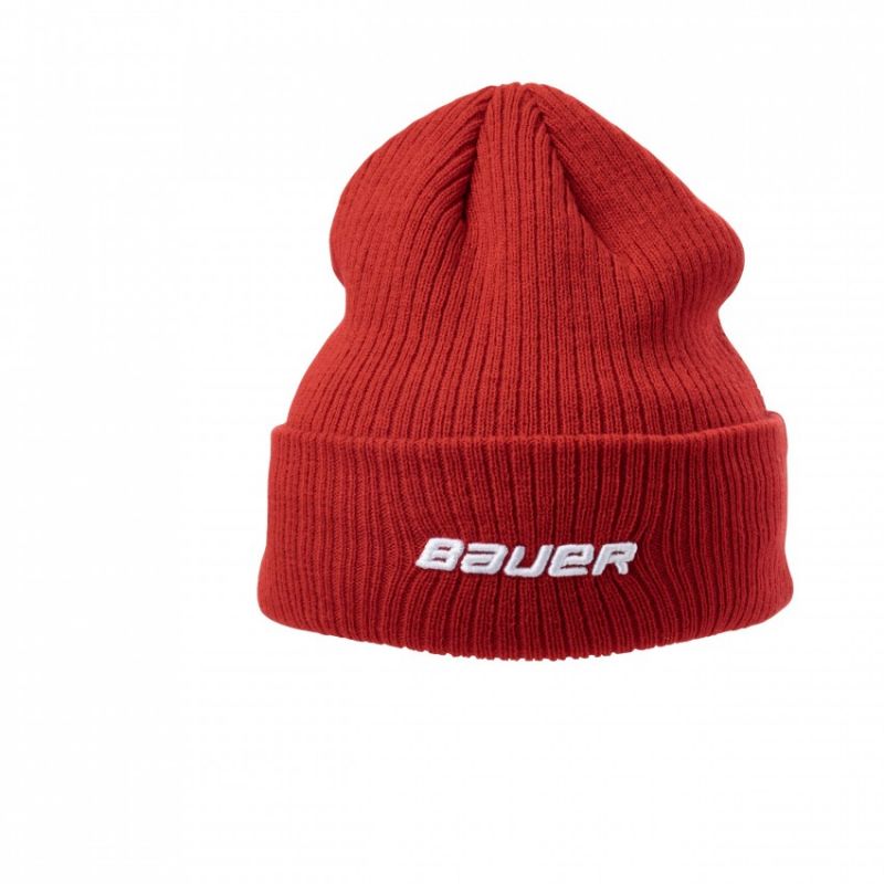 Bauer Team Ribbed Touque SR 1063361 Winter Hat Clothing/Ski/Alpinus Bauer