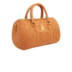 Women's Air Jordan Suede Monogram Mini Duffel 3L Cognac - MA09209-X6X