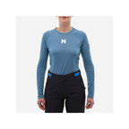 MILLET W TRILOGYOOL TS LS T-shirt blue