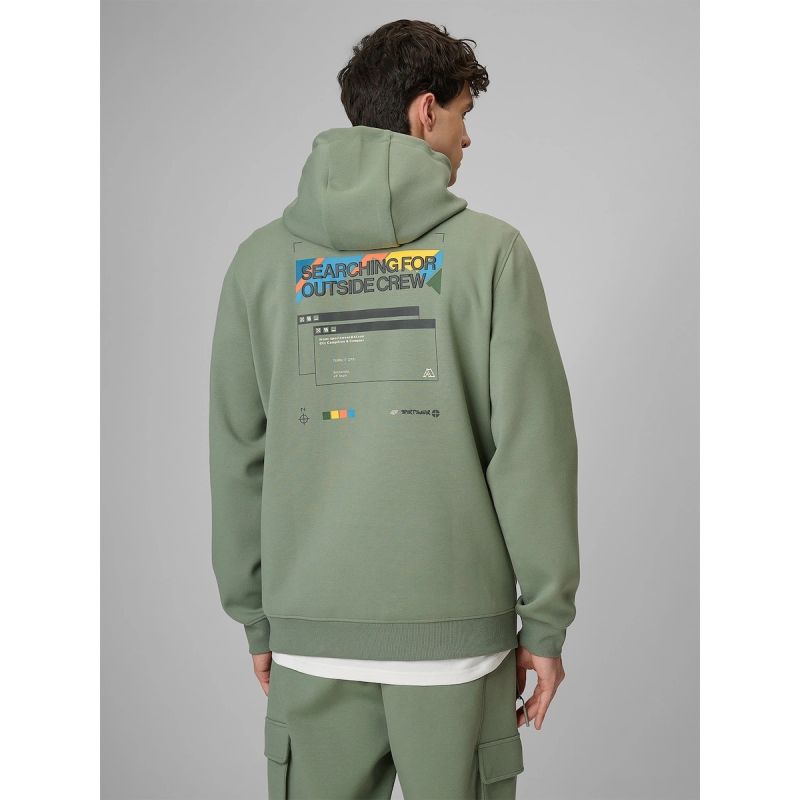 Men's regular hooded sweatshirt 4F 4FRSS26TSWSM2894-44S 4f