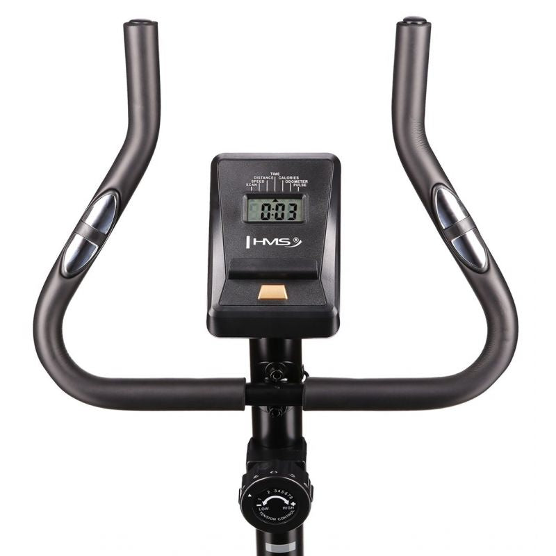 HMS M8750 black magnetic bike In preparation Your Sports Performance