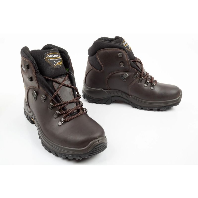 Grisport men's trekking shoes Marrone leather waterproof ankle boots