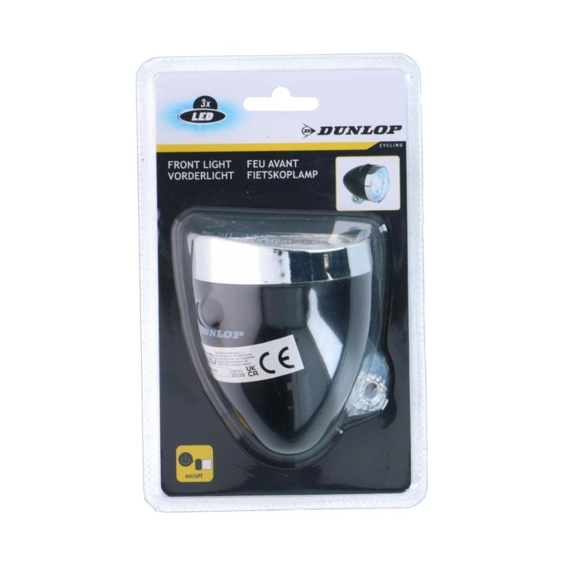 Dunlop 3 led front bike light 255354 Accessories/Bicycle/Akcesoria rowerowe Your Sports Performance