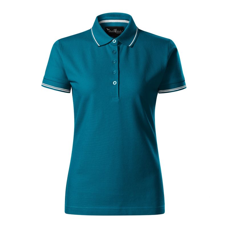 Malfini Perfection plain polo shirt W MLI-25393 petrol blue Clothing/Lifestyle/T-shirts/Malfini Malfini