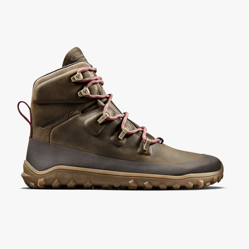 Vivobarefoot TRACKER LEATHER AT MENS Brown Shoes (30953302) Vivobarefoot