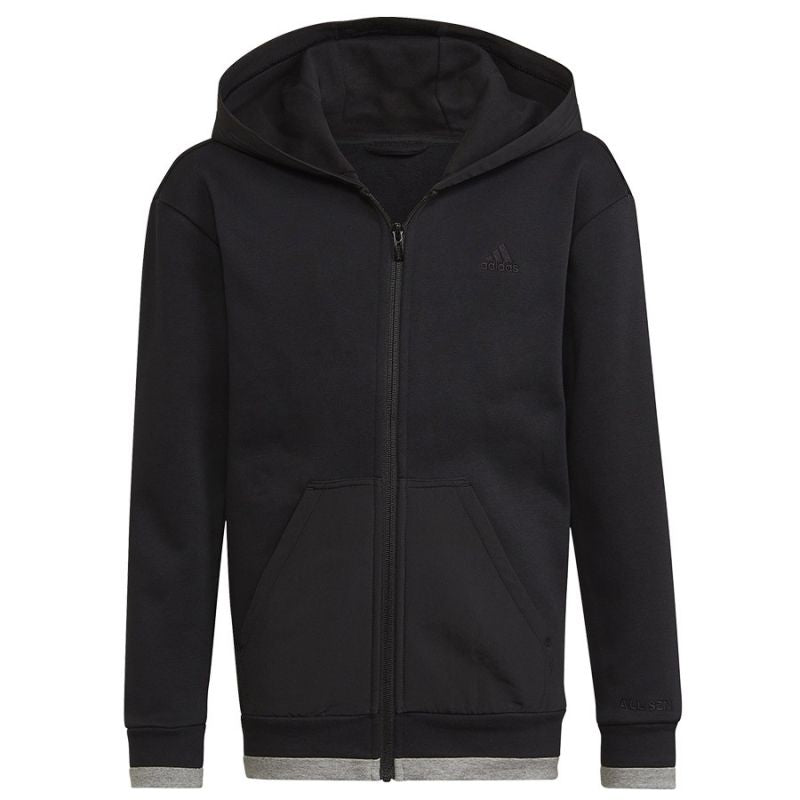 Sweatshirt adidas Fleece Full-Zip Hoody Jr. HN6182 Clothing/Training Adidas