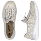 Women's sports shoes, openwork gold, Rieker L3252-92 Rieker