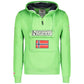 Geographical Norway Gymclass 054 Pop M sweatshirt WW4181H/GN-Flashy green Clothing/Outdoor/Geographical Norway Your Sports Performance