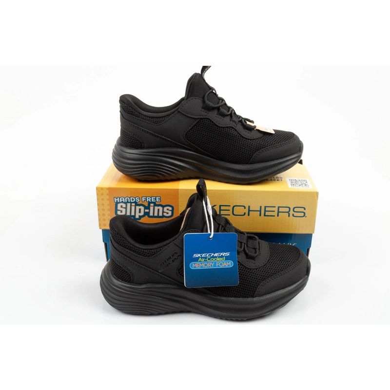 Skechers Bounder Pro Slip-Ins Kids' Sports Shoes Black