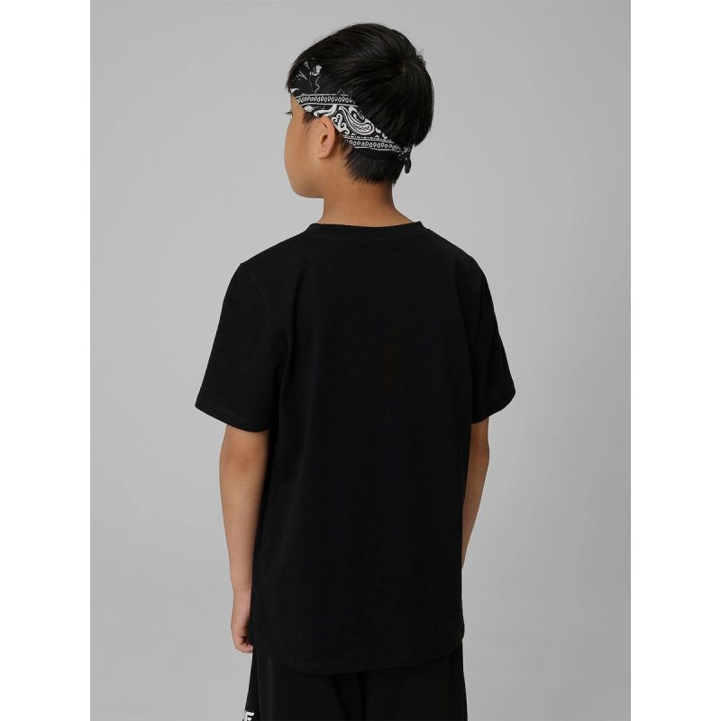 Boys' regular-fit printed T-shirt 4F 4FJRAW26TTSHM4345-20S