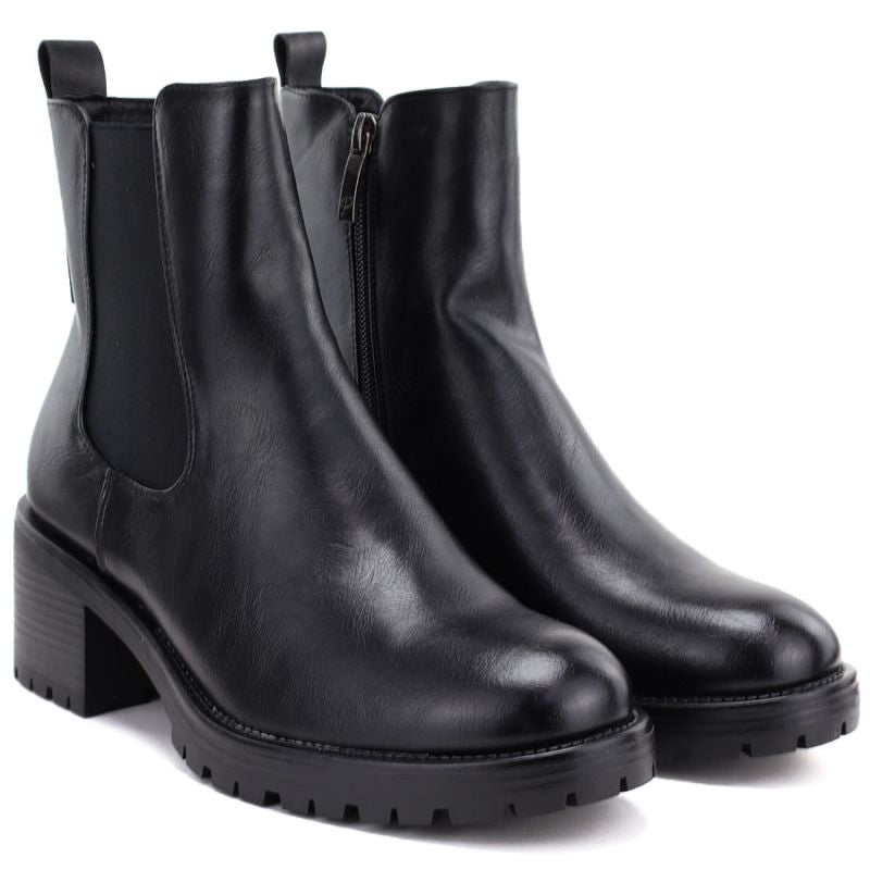 Women's ankle boots, insulated, black, Potocki SZ12742
