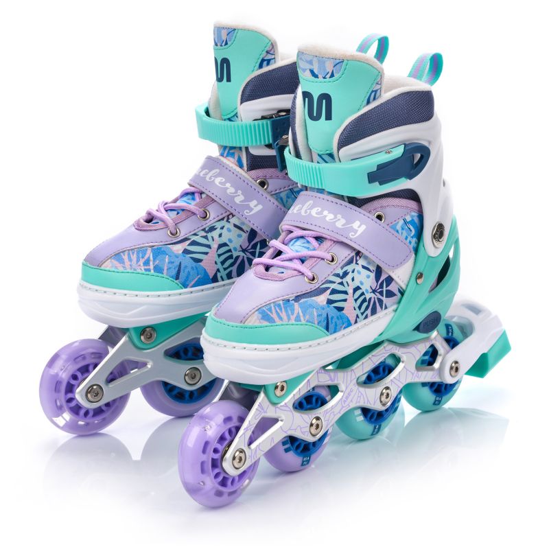Meteor 4in1 skates Blueberry M 34-37 24384 Accessories/Skating/Rolki Meteor Your Sports Performance