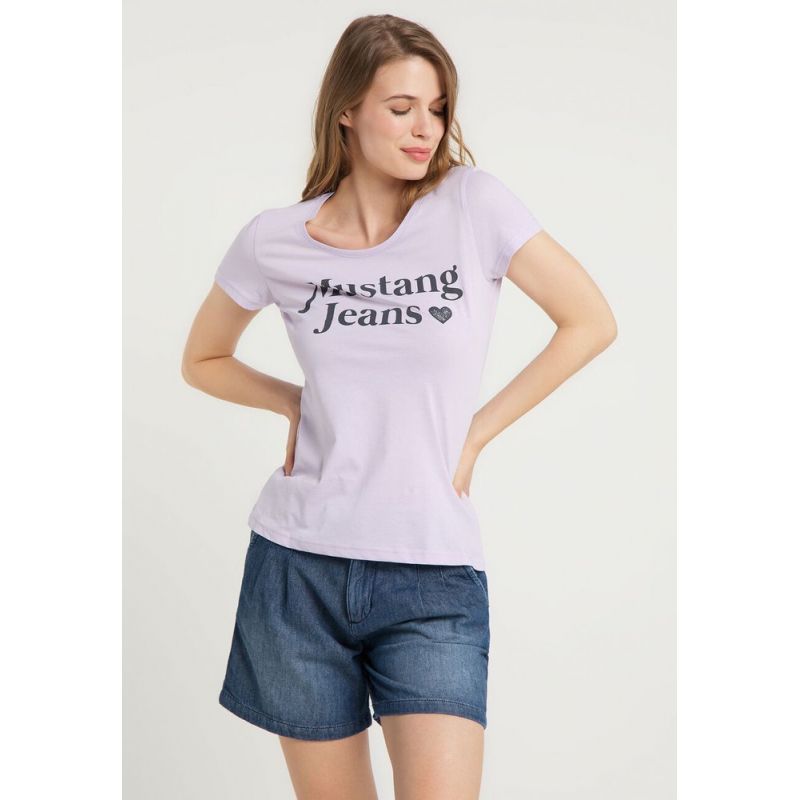 Mustang T-shirt Alexia W 1009391 8076 Clothing/Lifestyle/T-shirts/Mustang Your Sports Performance