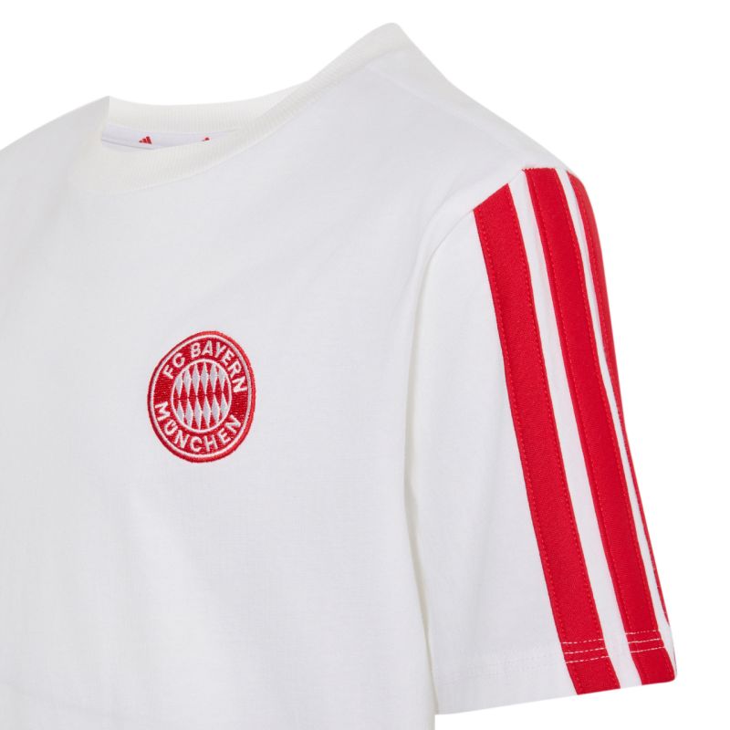 adidas FC Bayern Munich kids' jersey white and red KG2591
