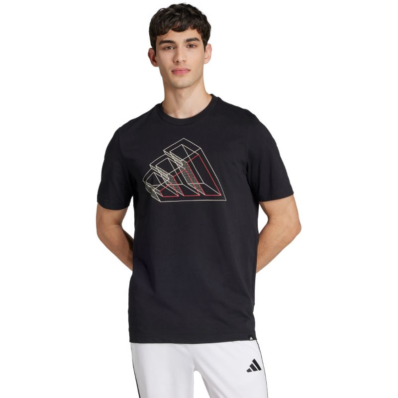 T-shirt adidas Tech Outline Graphic M JJ3866 Clothing/Lifestyle/T-shirts Adidas