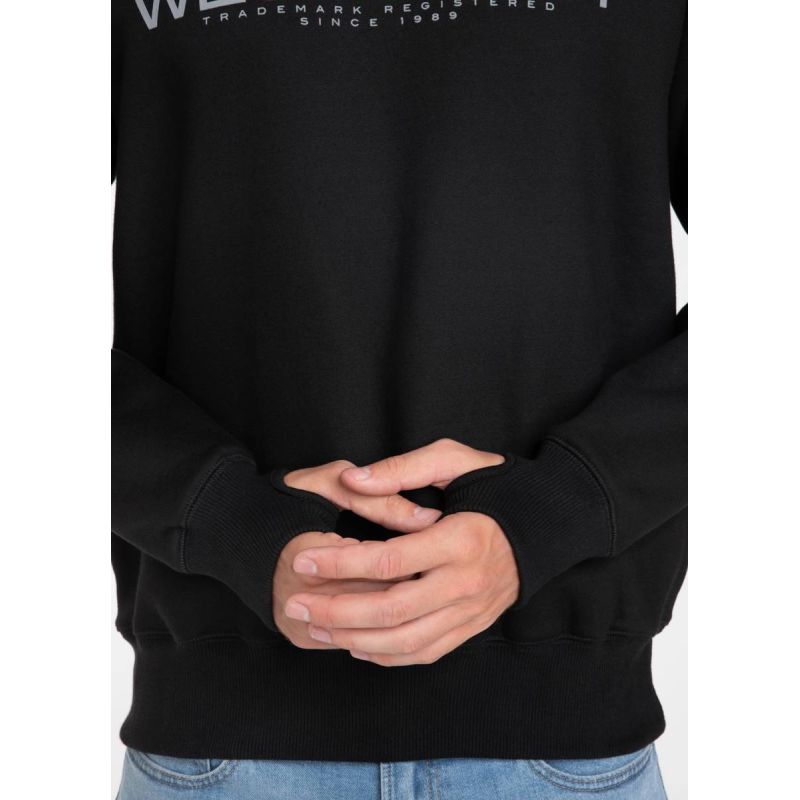 Pit Bull West Coast Crewneck BED 21 Men's Black Sweatshirt - 111020900 Odzież/Odzież na co dzień Your Sports Performance