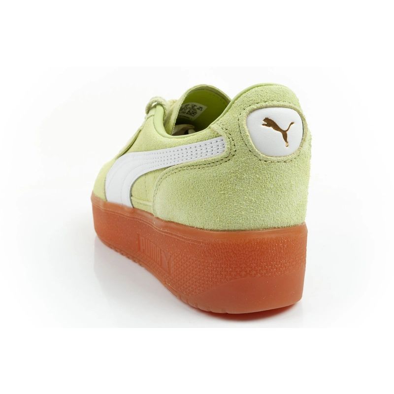 Puma women's shoes sports sneakers Palermo platform fashionable green Puma