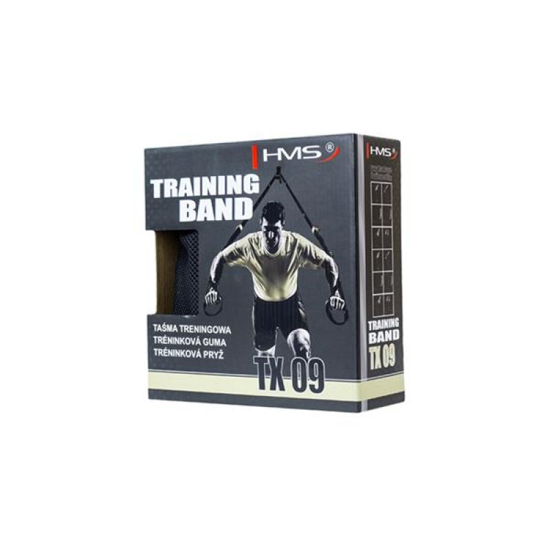 KHAKI TX09 EXERCISE TAPE KIT HMS 17-35-010 Accessories/Training equipment/Gumy do treningu siłowego Your Sports Performance
