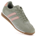 Women's green leather sneakers McArthur MA258W McArthur