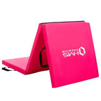 Folding gymnastic mattress pink 1800x600x500mm HMS MGS02 In preparation Your Sports Performance