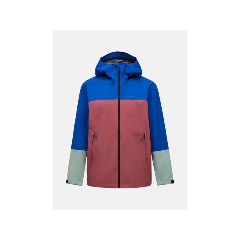 Men's PEAK PERFORMANCE M Trail Hipe 2.5L Shell Jacket, Blue