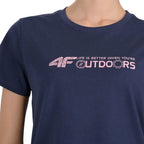 Women's 4F F3495 navy T-shirt 4FWAW26TTSHF3495 31S