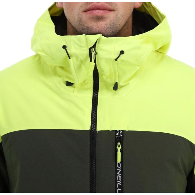 O'neill Men's Winter Sports Jacket Carbonite Snowboard Skis 10K Green Black To be categorized Your Sports Performance