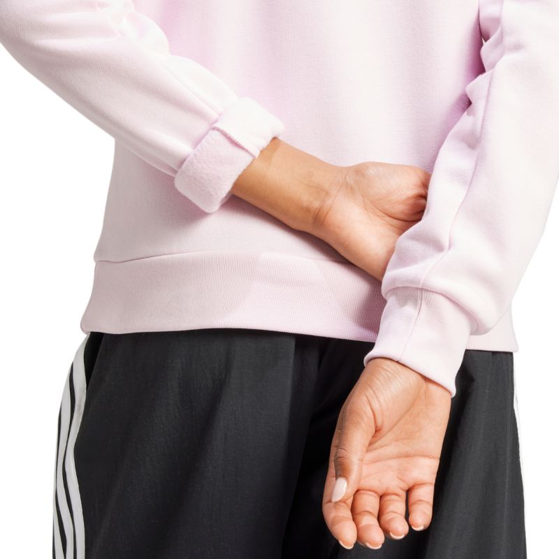 Women's adidas Essentials Small Logo Feel Cozy Hoodie Pink JN1856 In preparation Adidas