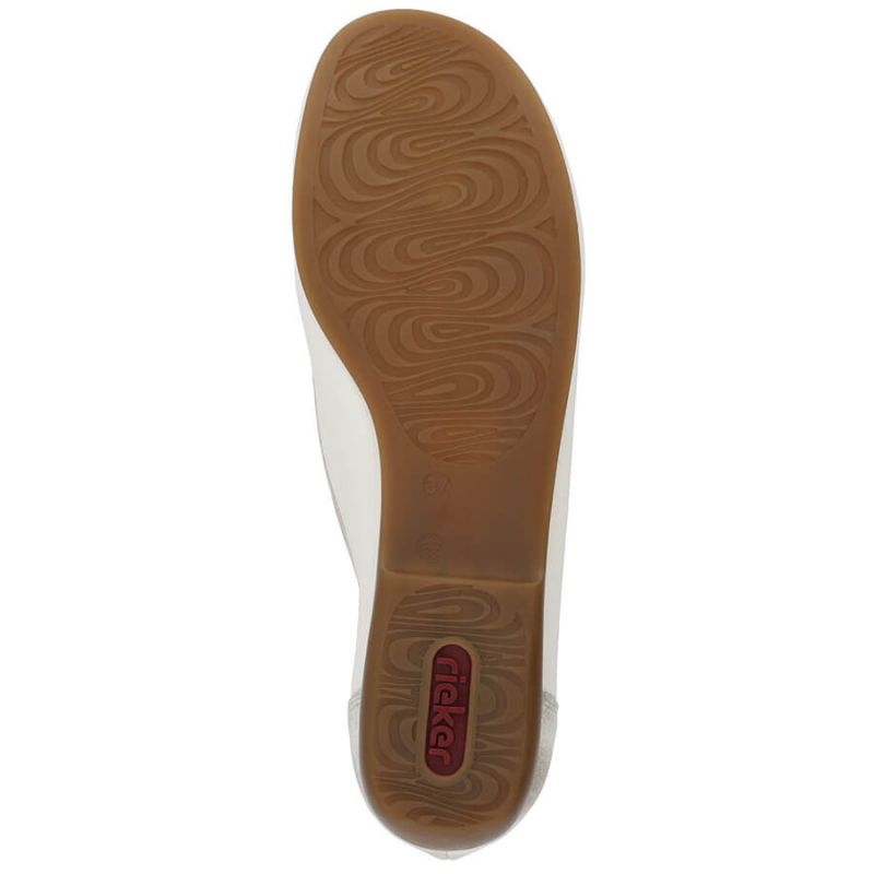 Rieker W RKR658 comfortable leather openwork shoes, beige Fashion/Footwear Your Sports Performance