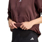 adidas Essentials Small Logo Feel Cozy Women's Sweatshirt Brown JV7314 In preparation Adidas