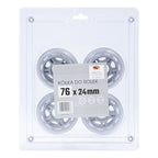 SMJ sport BS roller skate wheels 76x24mm 4pcs. In preparation Your Sports Performance