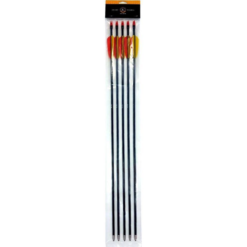 Poe Lang 28" Fiberglass Arrows - Set of 5 (D-055-B3) Strzelectwo/Strzały do łuków Your Sports Performance