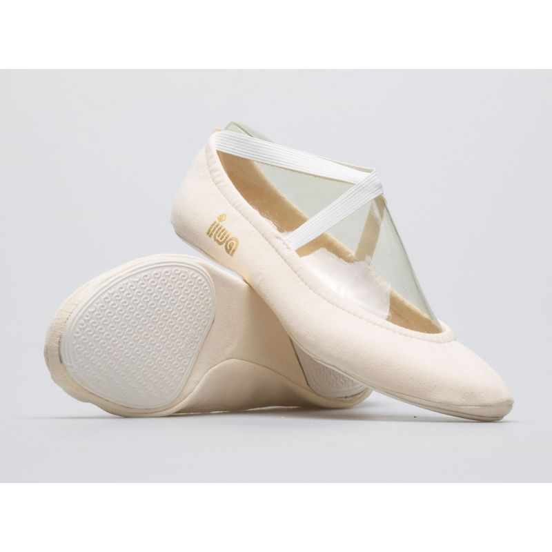 Gymnastic ballet shoes IWA 302 cream Footwear/Training/Women Your Sports Performance