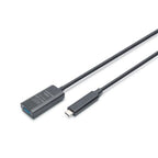 Digitus Active USB 3.2 Gen2 10G Extension Cable, USB-C - USB-A, 5m Kable i adaptery/Kable USB Your Sports Performance