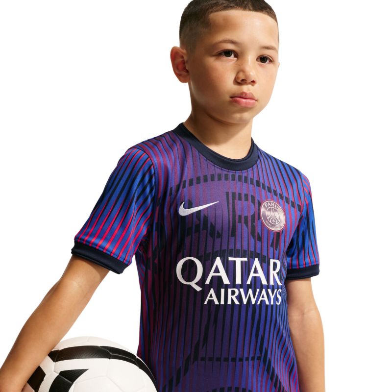 Nike Paris Saint-Germain kids' t-shirt purple IQ6946 420