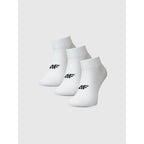 Girls' casual ankle socks (SET OF 3) 4F 4FJWMM00USOCF497-10S *Kategoria tymczasowa Your Sports Performance
