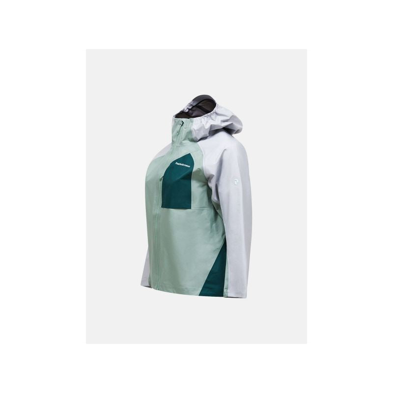 Women's PEAK PERFORMANCE W Trail Hipe 3L Shell Jacket green