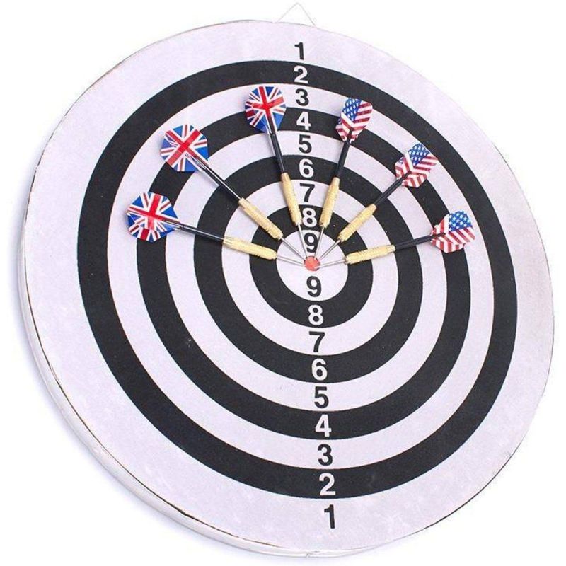 DART DELUXE 45CM AND 6 DARTS Sport/Sporty Towarzyskie/Dart Your Sports Performance